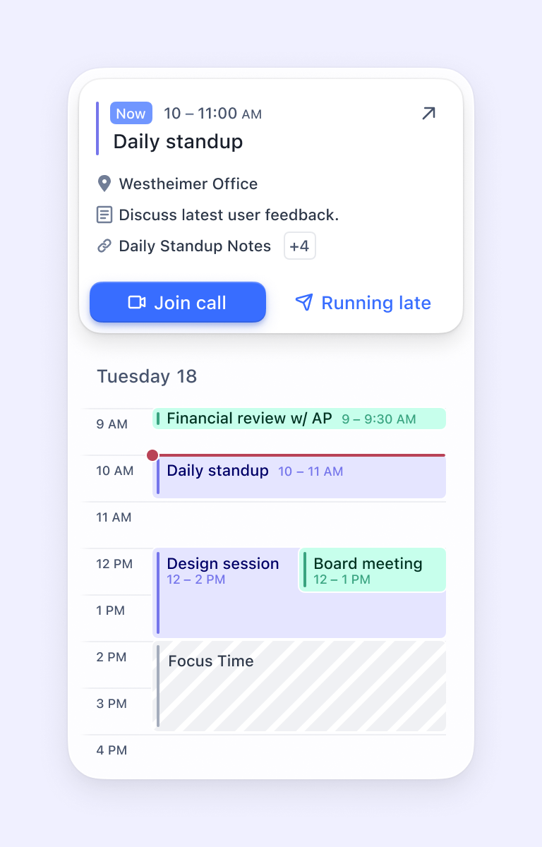 Aerotime UI