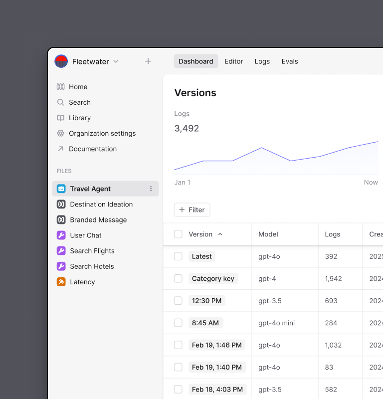 Humanloop UI